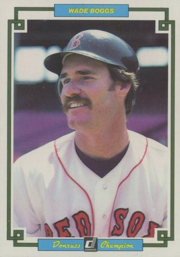 1984 Donruss Champions Wade Boggs #16 Baseball Card