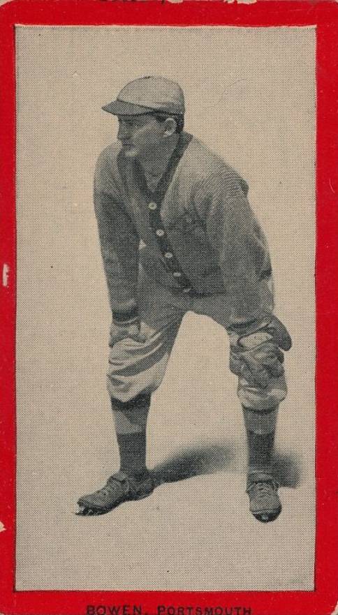 1910 Old Mill Series 2 (Virginia League) Bowen, Portsmouth # Baseball Card