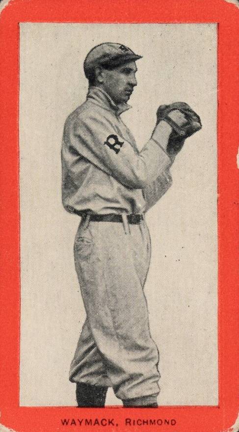 1910 Old Mill Series 2 (Virginia League) Waymack # Baseball Card