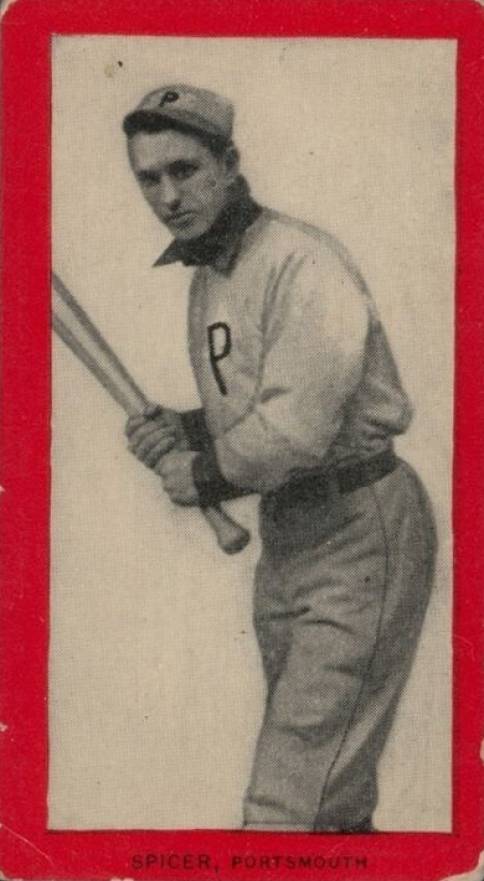 1910 Old Mill Series 2 (Virginia League) Bryant Spicer # Baseball Card