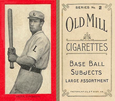 1910 Old Mill Series 2 (Virginia League) Smith # Baseball Card