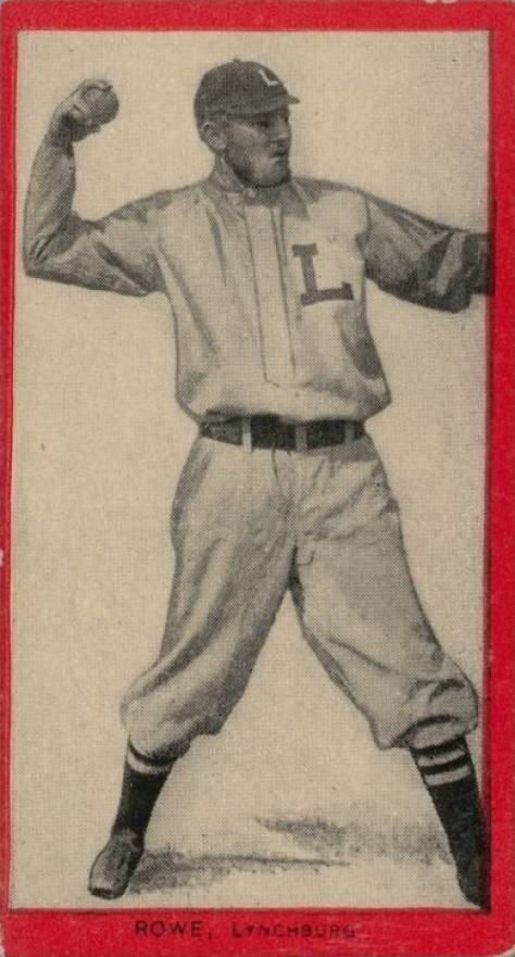 1910 Old Mill Series 2 (Virginia League) William Rowe # Baseball Card