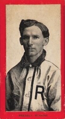 1910 Old Mill Series 2 (Virginia League) Pressly # Baseball Card