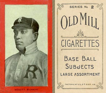 1910 Old Mill Series 2 (Virginia League) Messitt, Richmond # Baseball Card