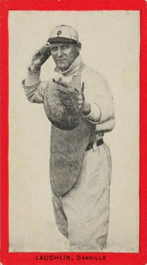 1910 Old Mill Series 2 (Virginia League) Laughlin # Baseball Card