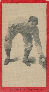 1910 Old Mill Series 2 (Virginia League) Kirkpatrick # Baseball Card