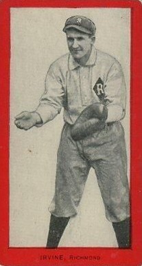 1910 Old Mill Series 2 (Virginia League) Irvine # Baseball Card