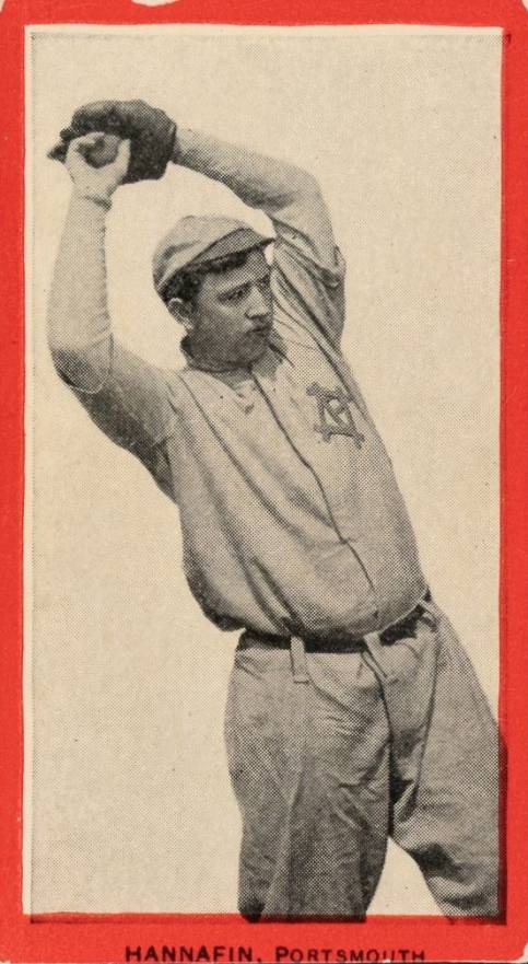 1910 Old Mill Series 2 (Virginia League) Larry Hannafin # Baseball Card