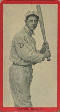 1910 Old Mill Series 2 (Virginia League) Gaston # Baseball Card