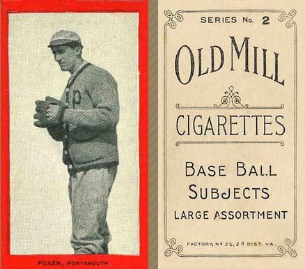 1910 Old Mill Series 2 (Virginia League) Foxen, Portsmouth # Baseball Card