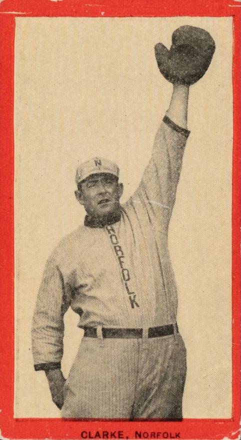 1910 Old Mill Series 2 (Virginia League) Win Clarke # Baseball Card