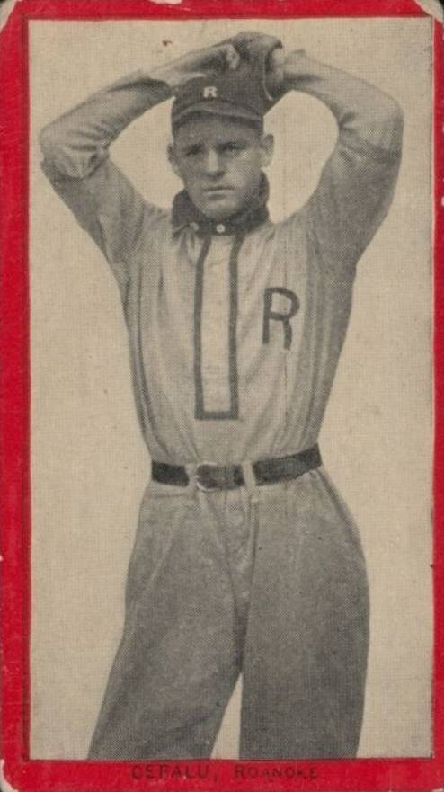 1910 Old Mill Series 2 (Virginia League) Edwin Cefalu # Baseball Card