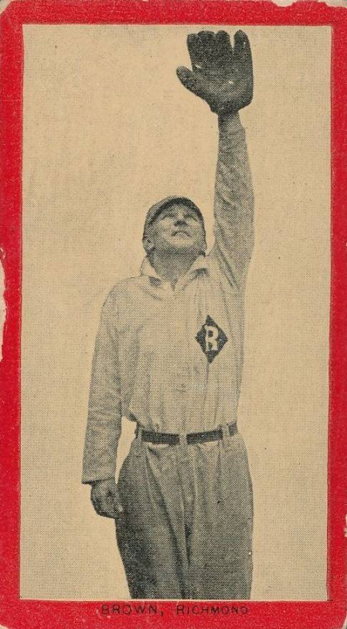 1910 Old Mill Series 2 (Virginia League) Curley Brown # Baseball Card