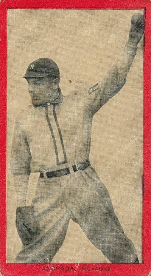 1910 Old Mill Series 2 (Virginia League) Lefty Andrada # Baseball Card