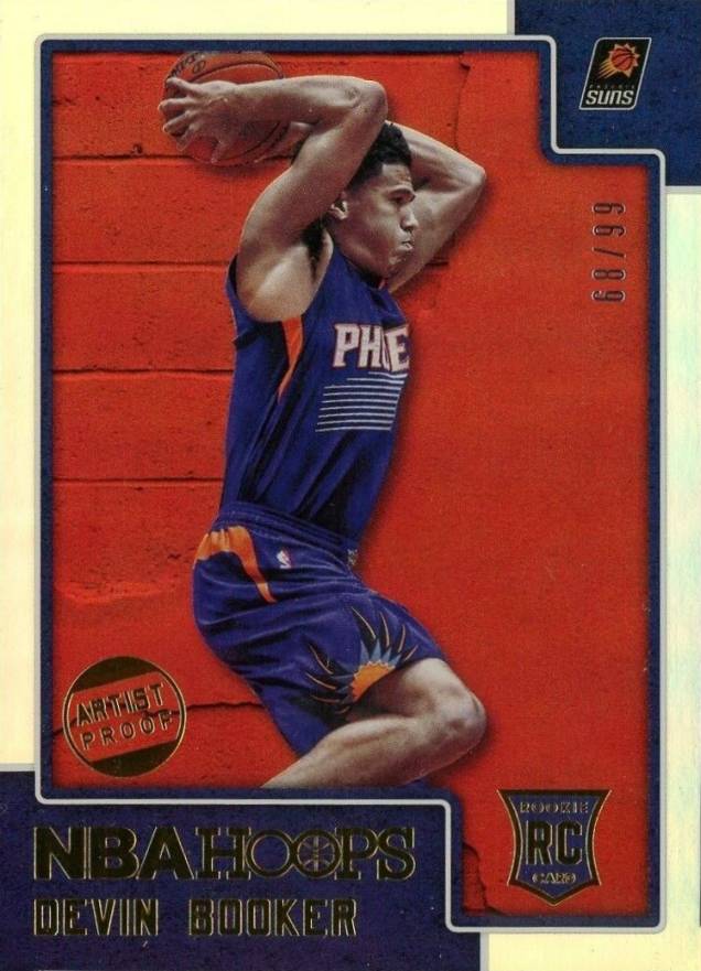 2015 Panini Hoops Devin Booker #268 Basketball Card