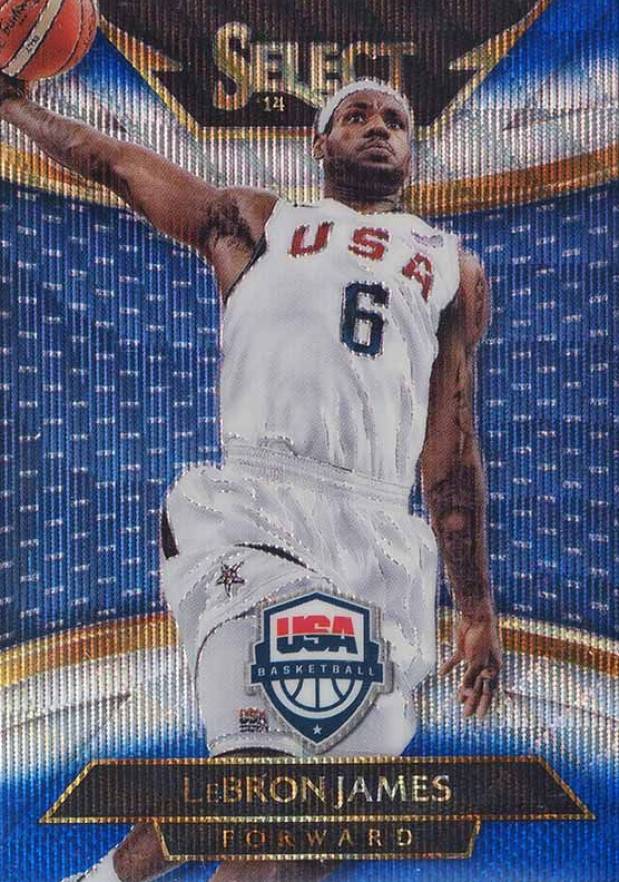 2014 Panini Select LeBron James #212 Basketball Card