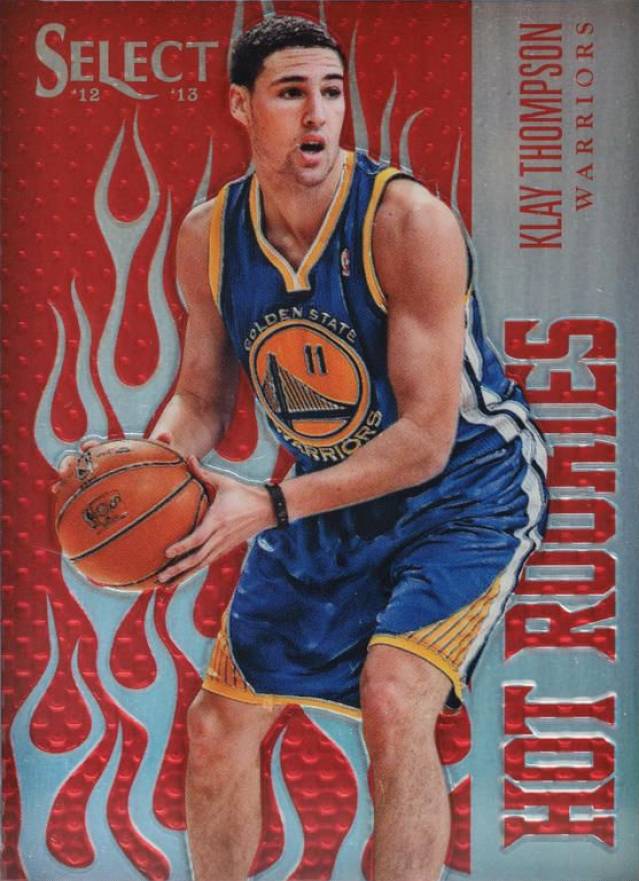 2012 Panini Select Hot Rookies Klay Thompson #35 Basketball Card