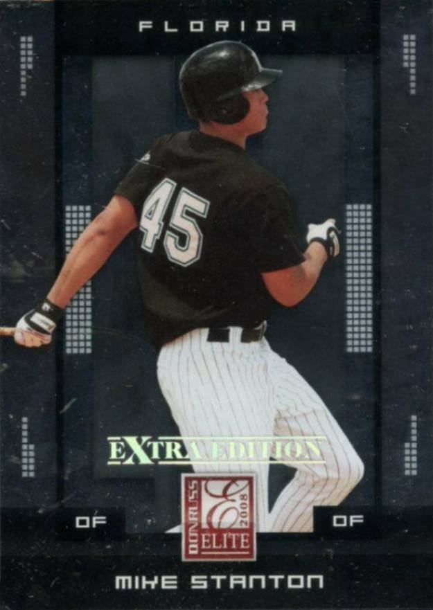 2008 Donruss Elite Extra Edition Giancarlo Stanton #74 Baseball Card