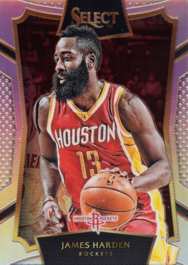 2015 Panini Select James Harden #94 Basketball Card