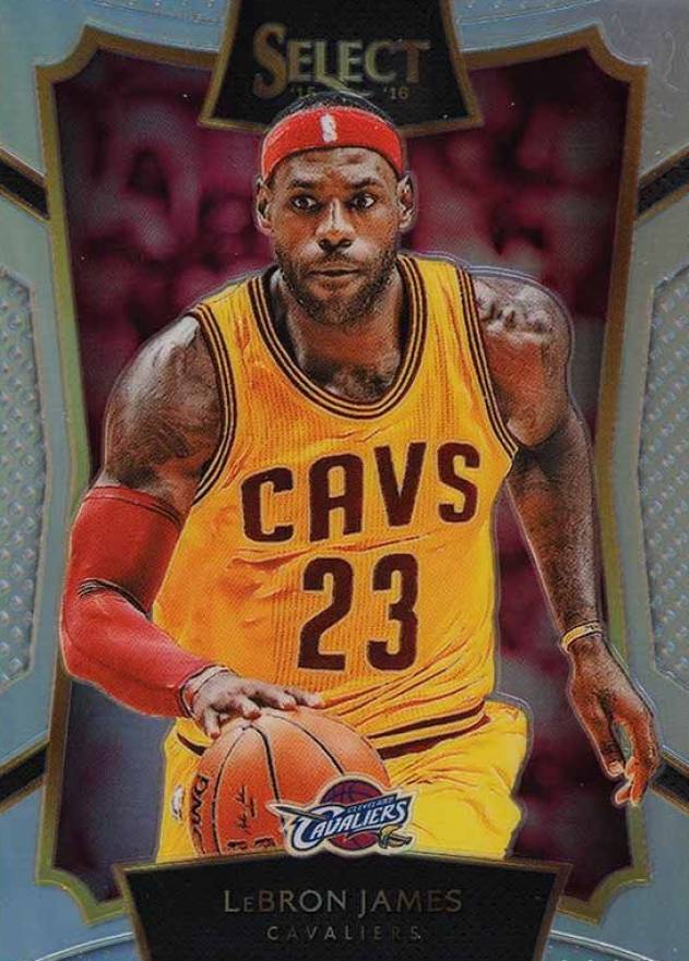 2015 Panini Select LeBron James #47 Basketball Card