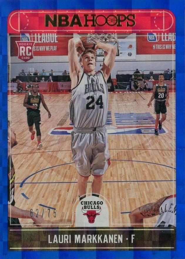 2017 Panini Hoops Lauri Markkanen #257 Basketball Card