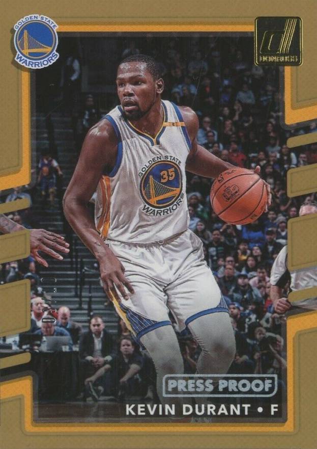 2017 Panini Donruss Kevin Durant #47 Basketball Card