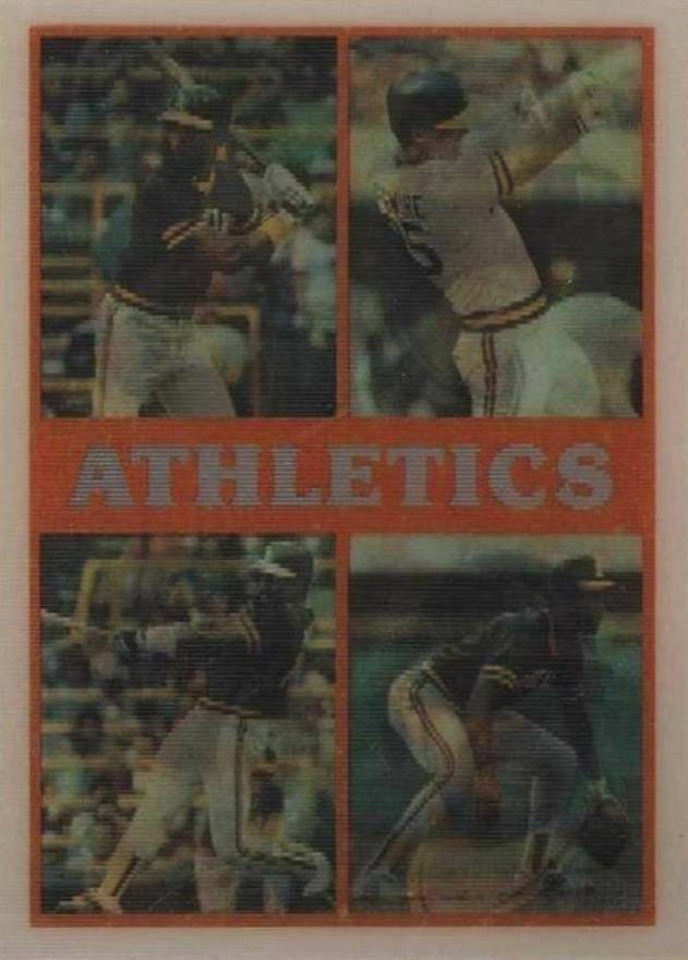 1987 Sportflics Team Previews Oakland Athletics #23 Baseball Card