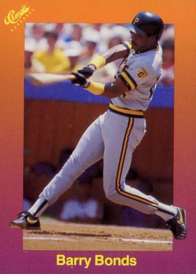 1989 Classic Travel Update 1 Barry Bonds #117 Baseball Card