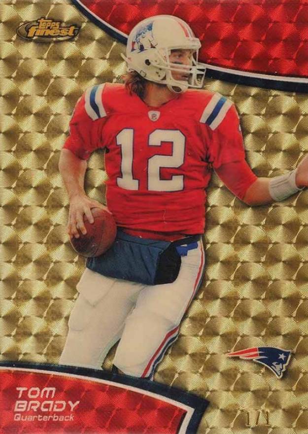 2011 Finest Tom Brady #70 Football Card