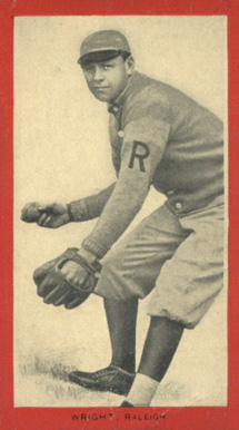 1910 Old Mill Series 7 (E. Carolina League) Edward Wright # Baseball Card