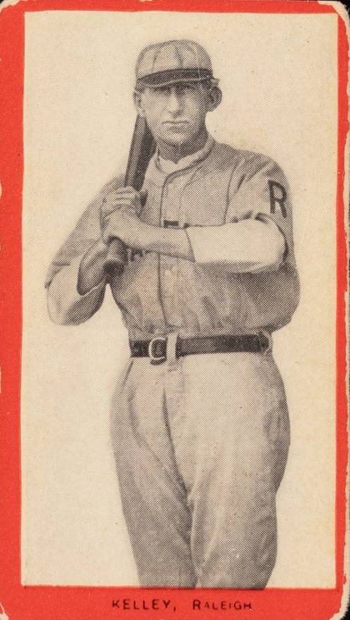 1910 Old Mill Series 7 (E. Carolina League) Kelley # Baseball Card