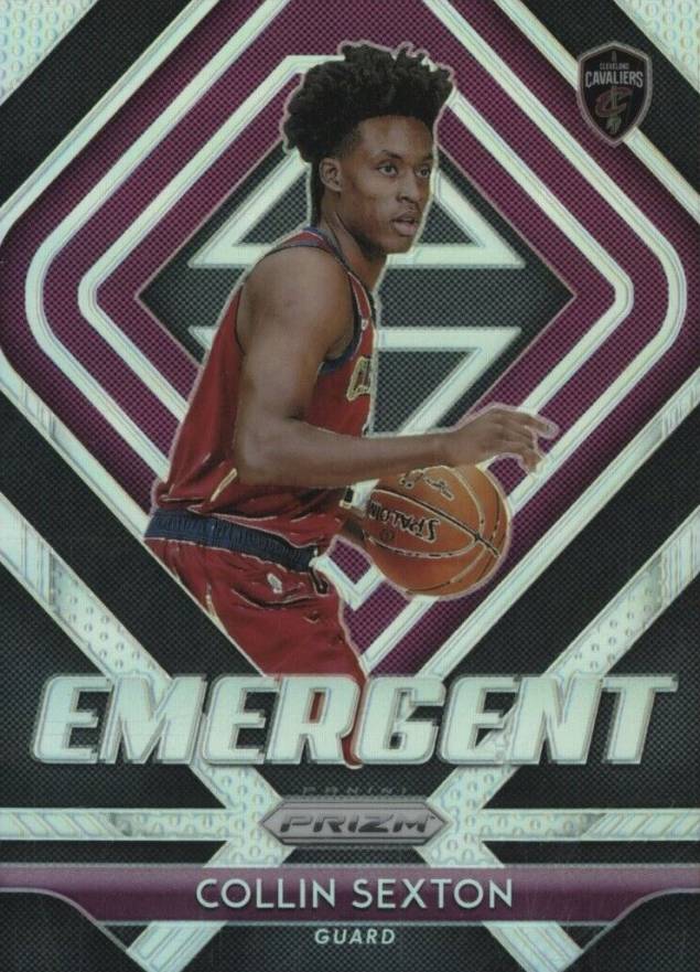 2018 Panini Prizm Emergent Collin Sexton #8 Basketball Card