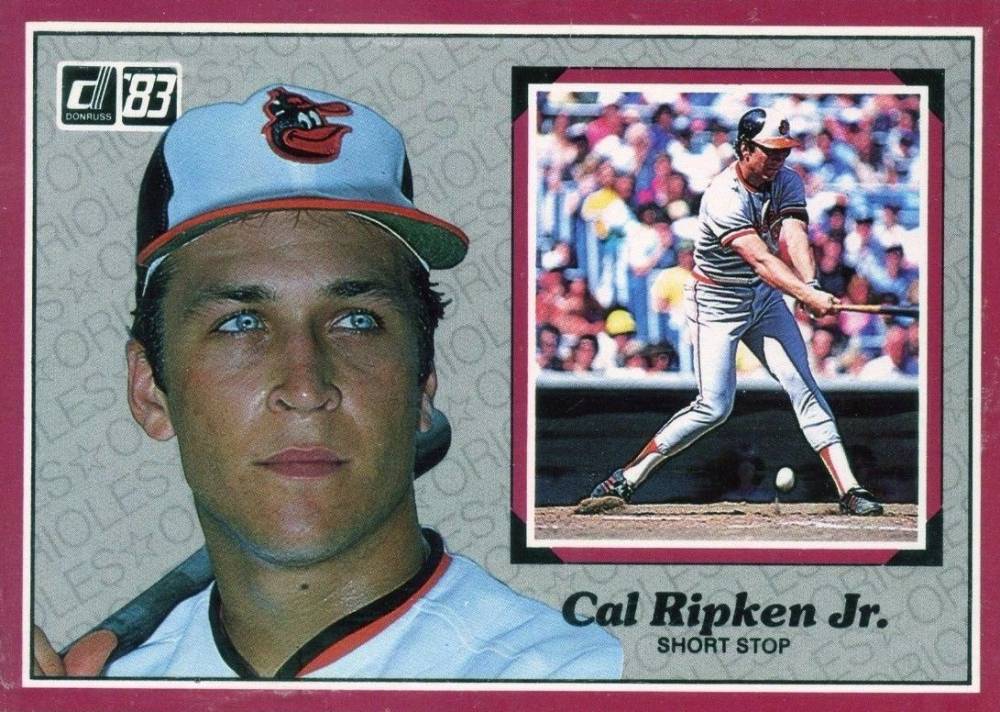 1983 Donruss Action All-Stars Cal Ripken Jr. #52 Baseball Card