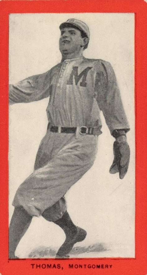 1910 Old Mill Series 8 (Southern Assn.) Thomas, Montgomery # Baseball Card