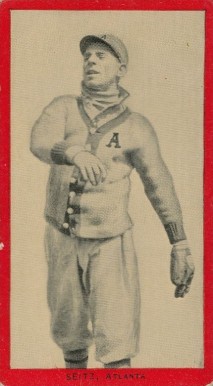 1910 Old Mill Series 8 (Southern Assn.) Seitz, Atlanta # Baseball Card