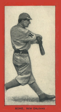 1910 Old Mill Series 8 (Southern Assn.) Rohe, New Orleans # Baseball Card