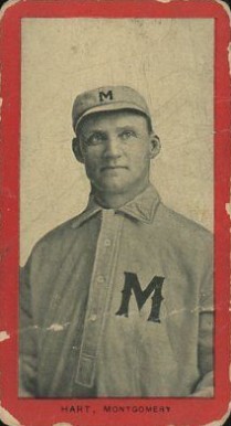 1910 Old Mill Series 8 (Southern Assn.) Hub Hart # Baseball Card