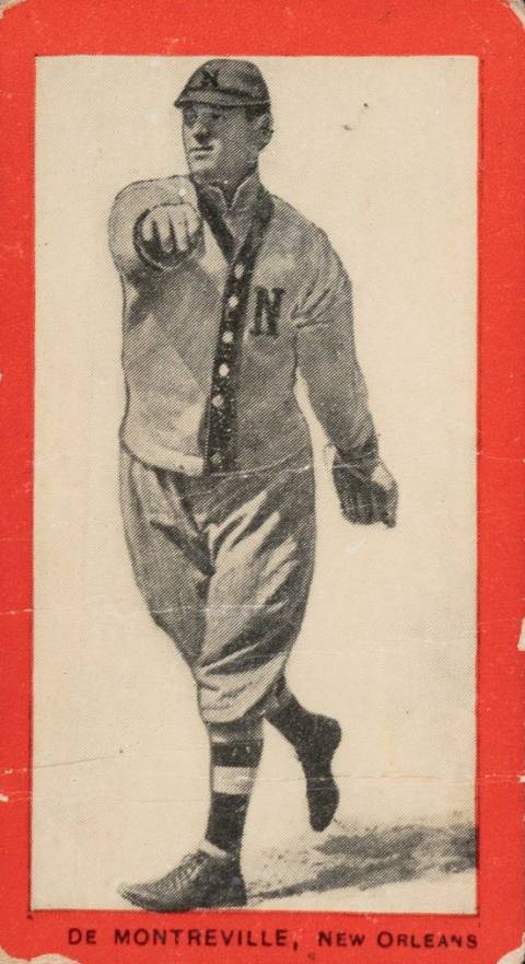 1910 Old Mill Series 8 (Southern Assn.) DeMontreville, New Orleans # Baseball Card