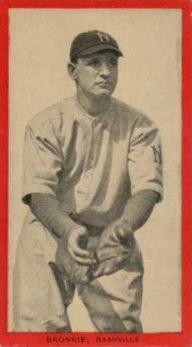 1910 Old Mill Series 8 (Southern Assn.) Bronkie, Nashville # Baseball Card