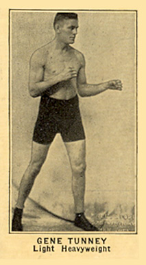 1923 Strip Card Gene Tunney # Other Sports Card