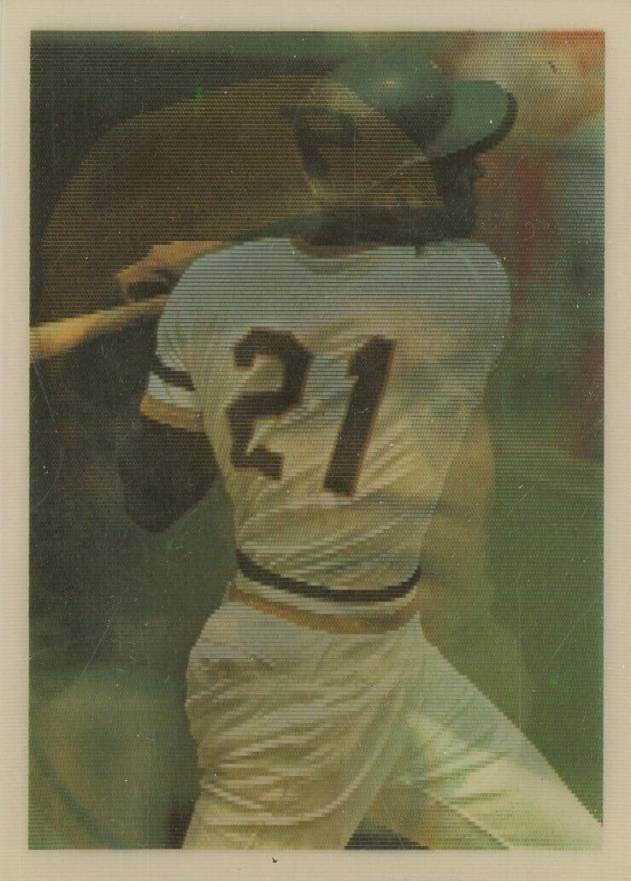 1986 Sportflics Decade Greats Roberto Clemente #43 Baseball Card