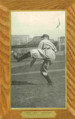 1906 Ullman Postcards "Iron Arm" McGinnity # Baseball Card