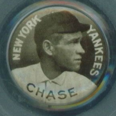 1910 Sweet Caporal Pins Chase, New York Yankees # Baseball Card