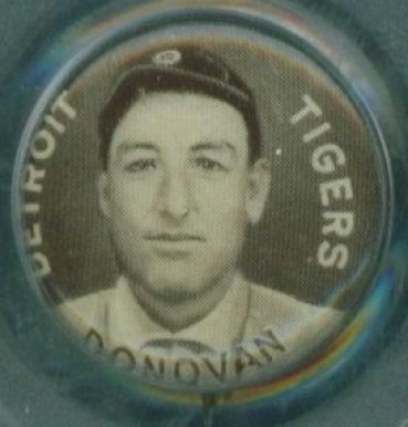 1910 Sweet Caporal Pins Wild Bill Donovan # Baseball Card