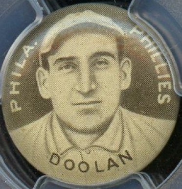 1910 Sweet Caporal Pins Doolan, Phila. Phillies # Baseball Card