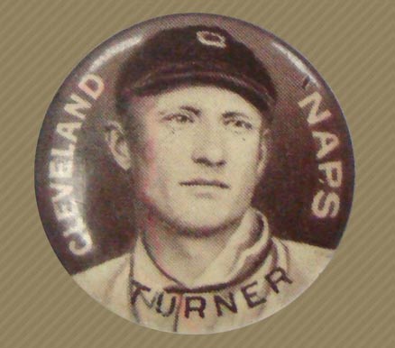 1910 Sweet Caporal Pins Terry Turner # Baseball Card