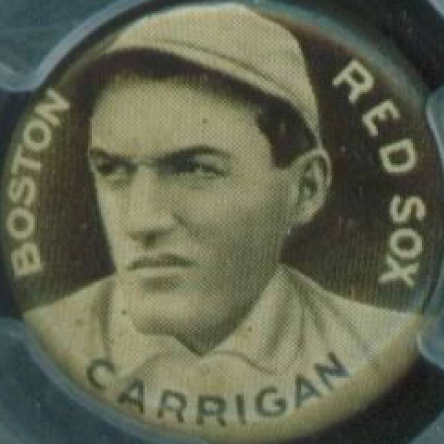 1910 Sweet Caporal Pins Carrigan, Boston Red Sox # Baseball Card