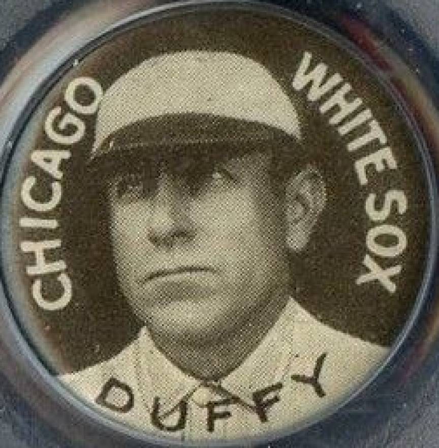 1910 Sweet Caporal Pins Duffy, Chicago White Sox # Baseball Card