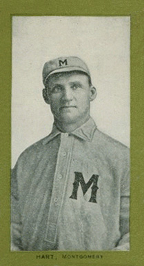 1910 Red Sun (Green Borders) Hart, Montgomery # Baseball Card