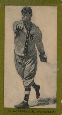 1910 Red Sun (Green Borders) DeMontreville, New Orleans # Baseball Card